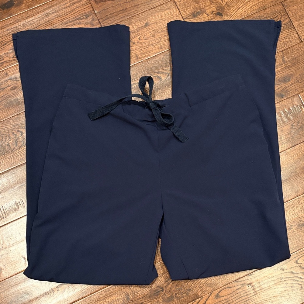 AVE by Med-Line Navy Blue Drawstring Scrub Pants
